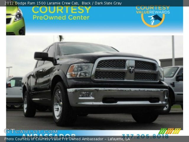 2012 Dodge Ram 1500 Laramie Crew Cab in Black