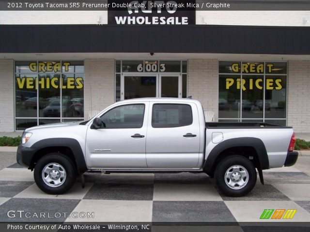 2012 Toyota Tacoma SR5 Prerunner Double Cab in Silver Streak Mica