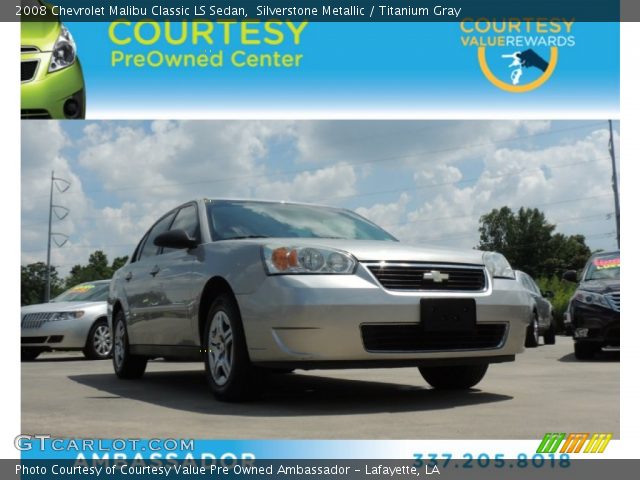 2008 Chevrolet Malibu Classic LS Sedan in Silverstone Metallic