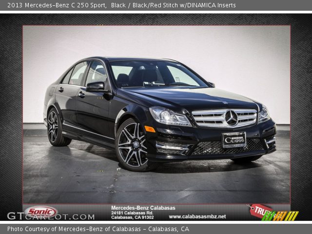 2013 Mercedes-Benz C 250 Sport in Black