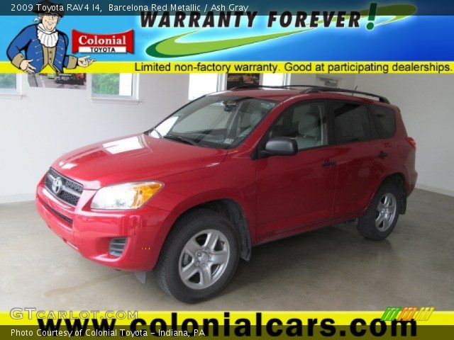 2009 Toyota RAV4 I4 in Barcelona Red Metallic