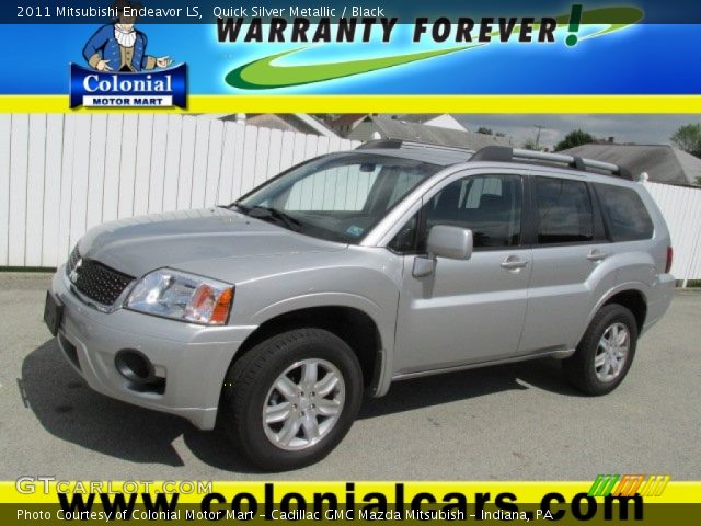 2011 Mitsubishi Endeavor LS in Quick Silver Metallic