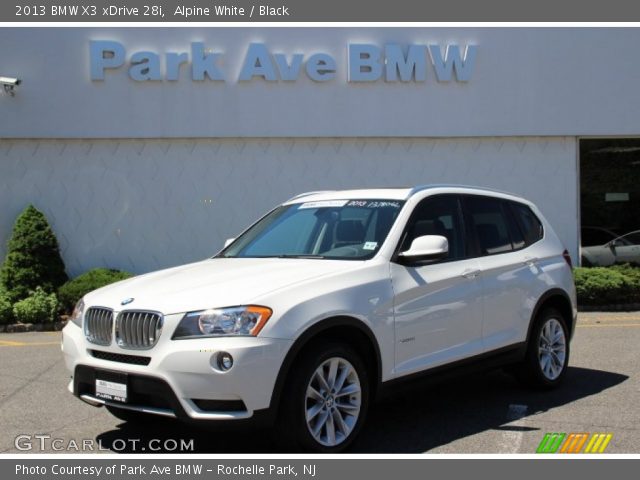2013 BMW X3 xDrive 28i in Alpine White