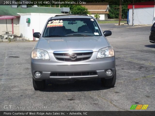 2001 Mazda Tribute LX V6 4WD in Platinum Metallic