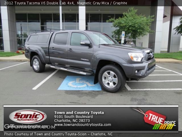 2012 Toyota Tacoma V6 Double Cab 4x4 in Magnetic Gray Mica