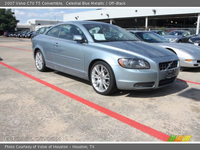 2007 Volvo C70 T5 Convertible in Celestial Blue Metallic