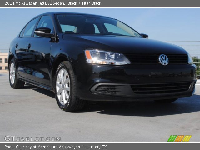 2011 Volkswagen Jetta SE Sedan in Black