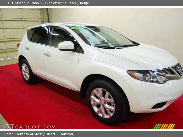 2011 Nissan Murano S in Glacier White Pearl