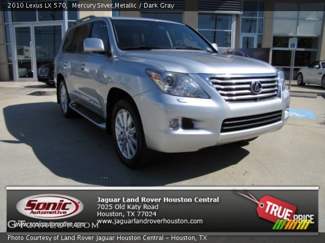 2010 Lexus LX 570 in Mercury Silver Metallic