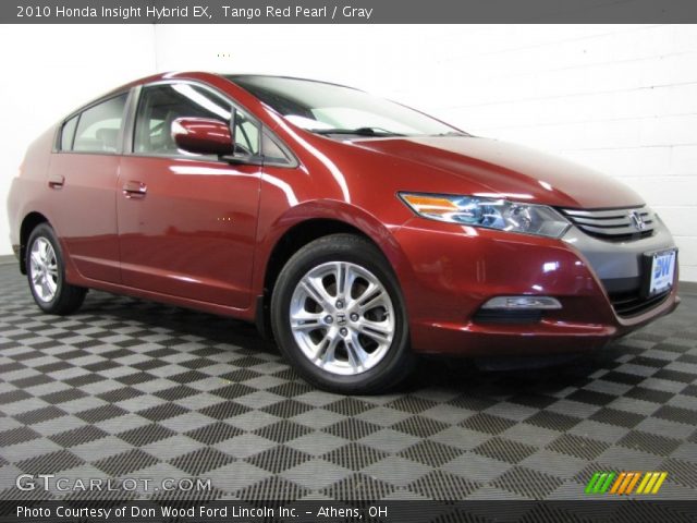 2010 Honda Insight Hybrid EX in Tango Red Pearl