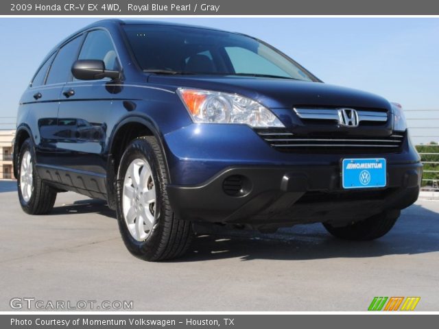 2009 Honda CR-V EX 4WD in Royal Blue Pearl
