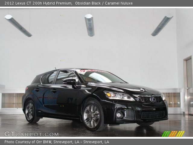 2012 Lexus CT 200h Hybrid Premium in Obsidian Black