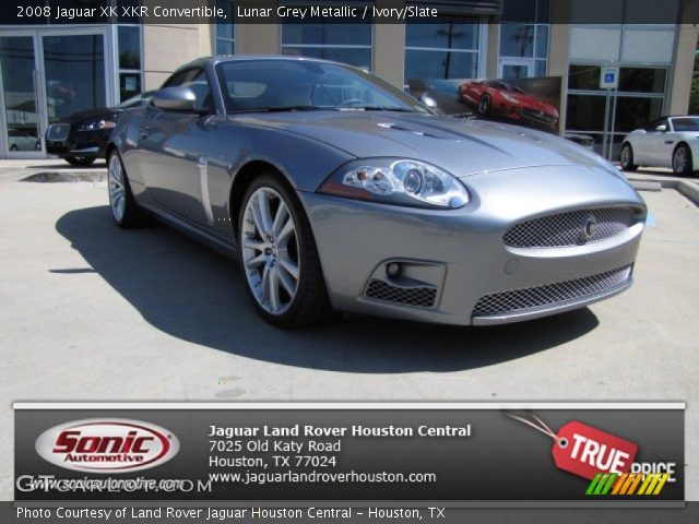 2008 Jaguar XK XKR Convertible in Lunar Grey Metallic