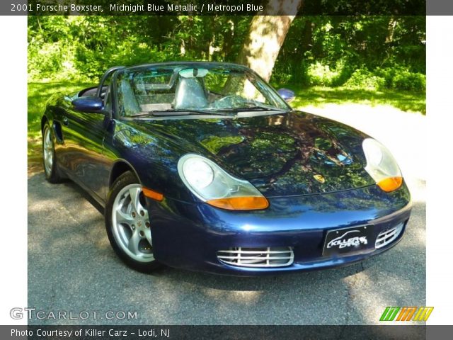 2001 Porsche Boxster  in Midnight Blue Metallic