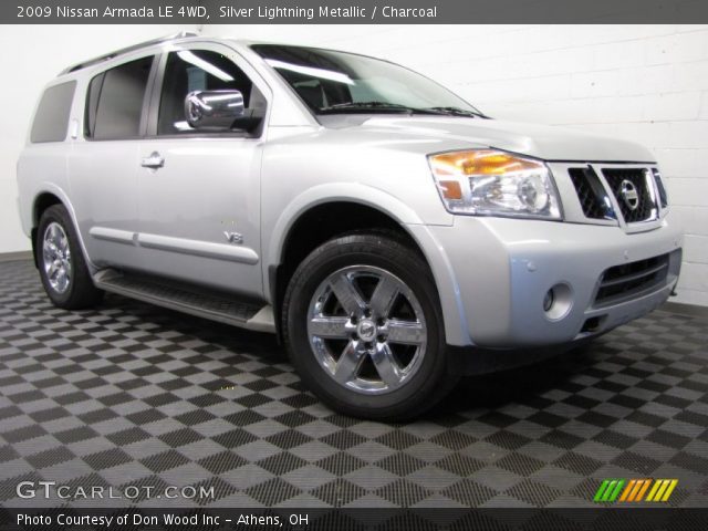 2009 Nissan Armada LE 4WD in Silver Lightning Metallic