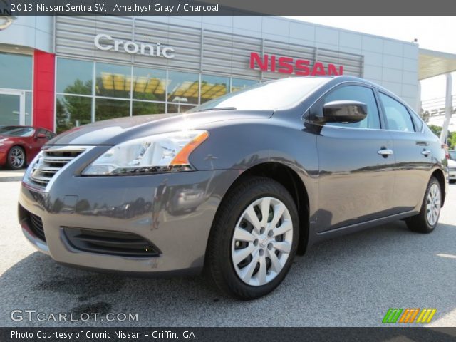 2013 Nissan Sentra SV in Amethyst Gray