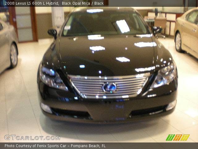 2008 Lexus LS 600h L Hybrid in Black Opal Mica