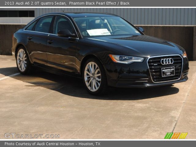 2013 Audi A6 2.0T quattro Sedan in Phantom Black Pearl Effect