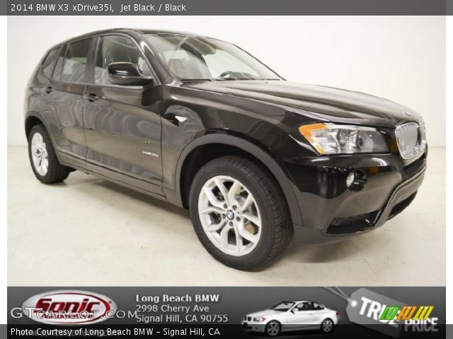 2014 BMW X3 xDrive35i in Jet Black