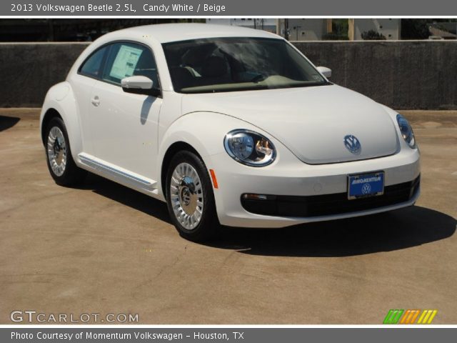 2013 Volkswagen Beetle 2.5L in Candy White