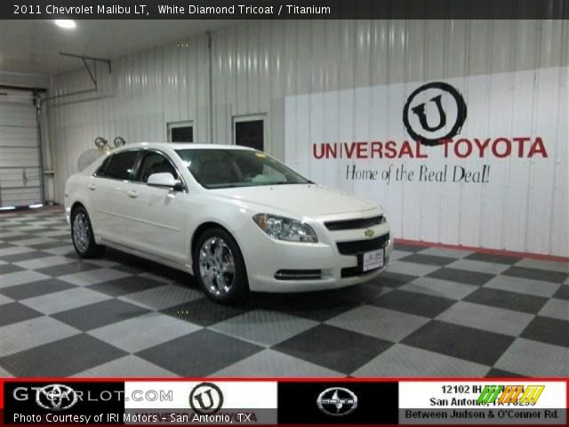 2011 Chevrolet Malibu LT in White Diamond Tricoat