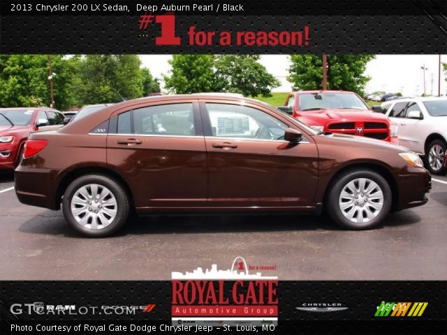 2013 Chrysler 200 LX Sedan in Deep Auburn Pearl