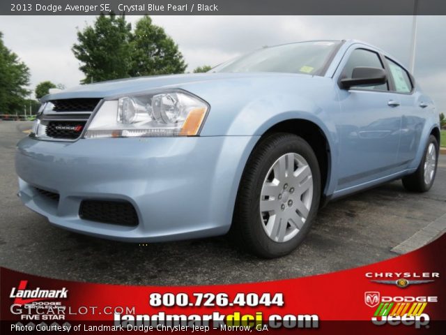 2013 Dodge Avenger SE in Crystal Blue Pearl