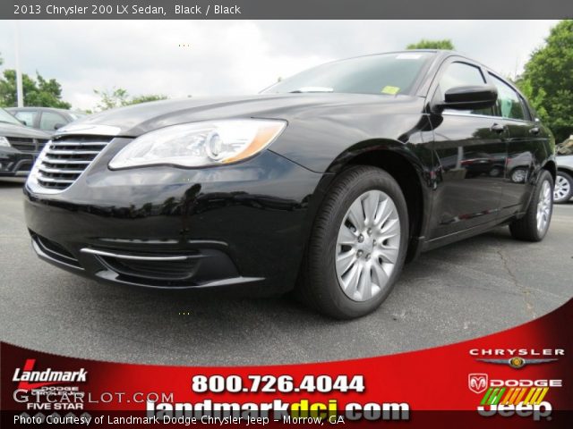 2013 Chrysler 200 LX Sedan in Black