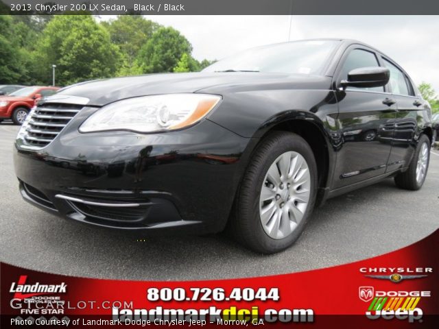 2013 Chrysler 200 LX Sedan in Black