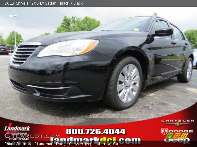 2013 Chrysler 200 LX Sedan in Black