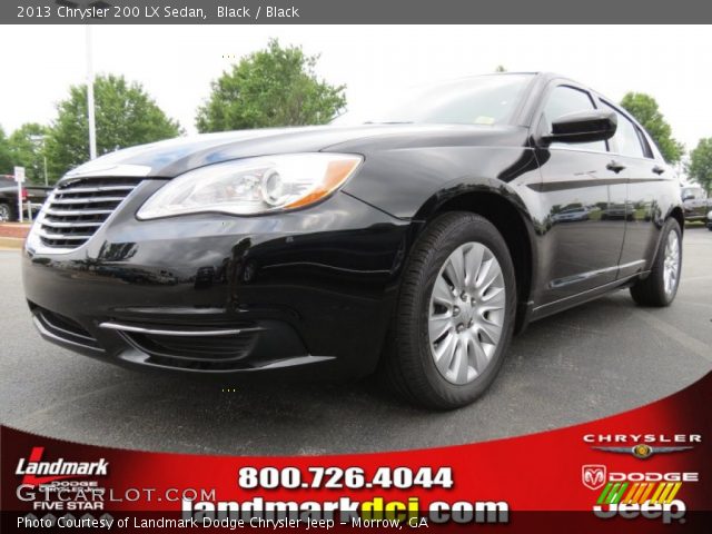 2013 Chrysler 200 LX Sedan in Black