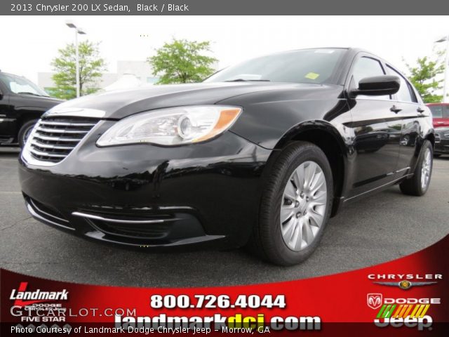 2013 Chrysler 200 LX Sedan in Black