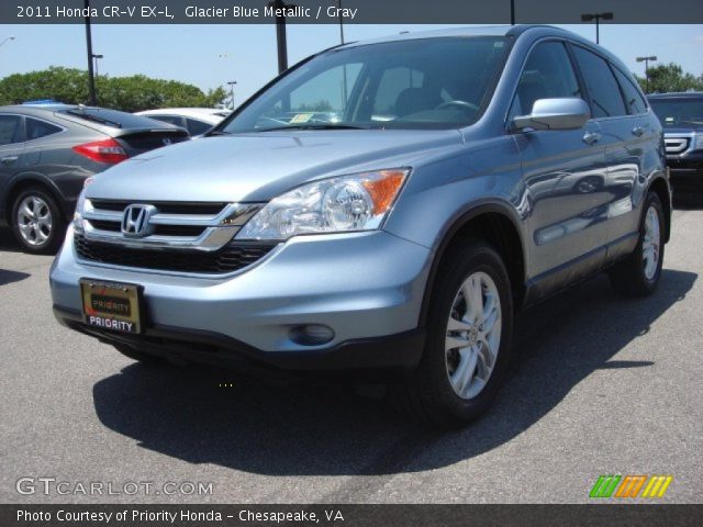 2011 Honda CR-V EX-L in Glacier Blue Metallic
