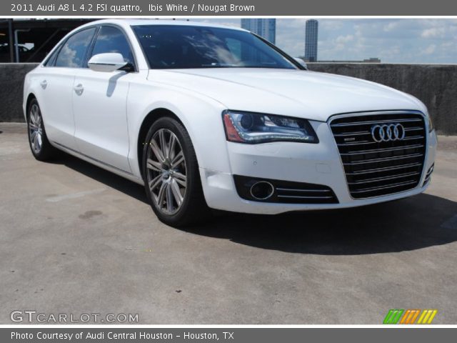 2011 Audi A8 L 4.2 FSI quattro in Ibis White