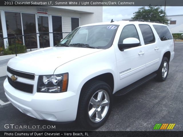 2013 Chevrolet Suburban LT in Summit White