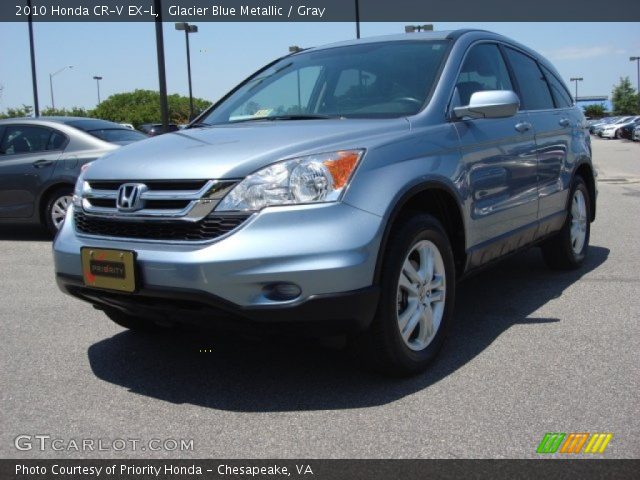 2010 Honda CR-V EX-L in Glacier Blue Metallic