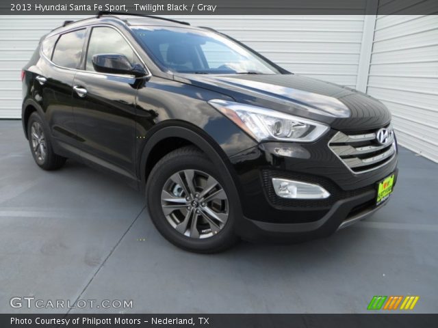 2013 Hyundai Santa Fe Sport in Twilight Black