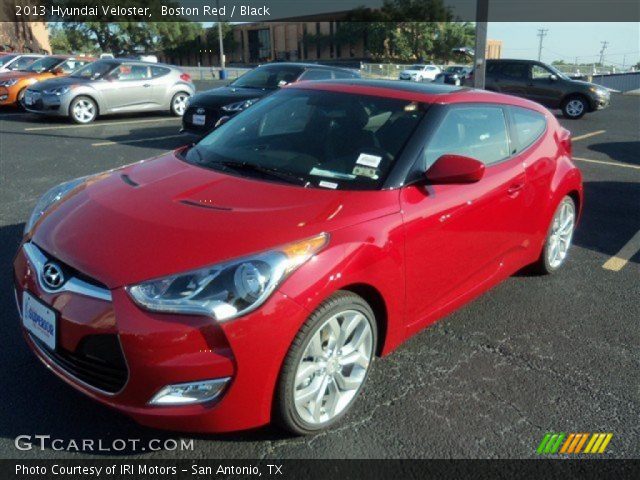 2013 Hyundai Veloster  in Boston Red