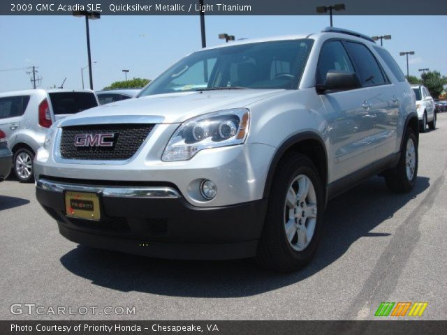 2009 GMC Acadia SLE in Quicksilver Metallic