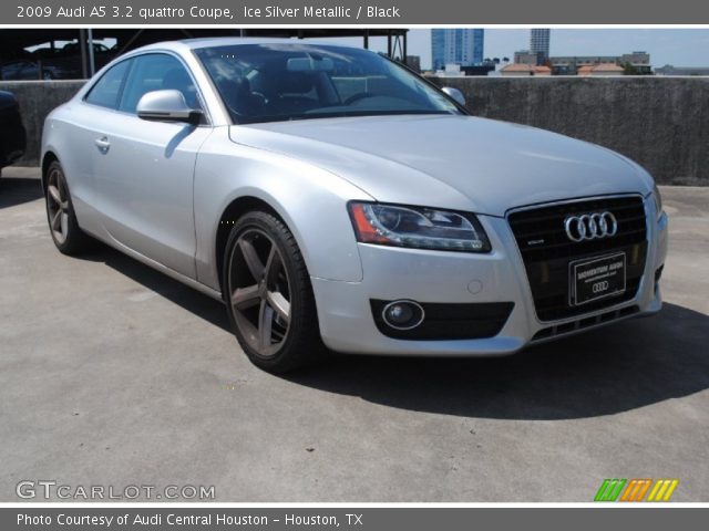 2009 Audi A5 3.2 quattro Coupe in Ice Silver Metallic
