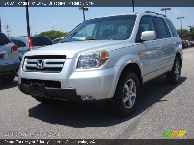 2007 Honda Pilot EX-L in Billet Silver Metallic