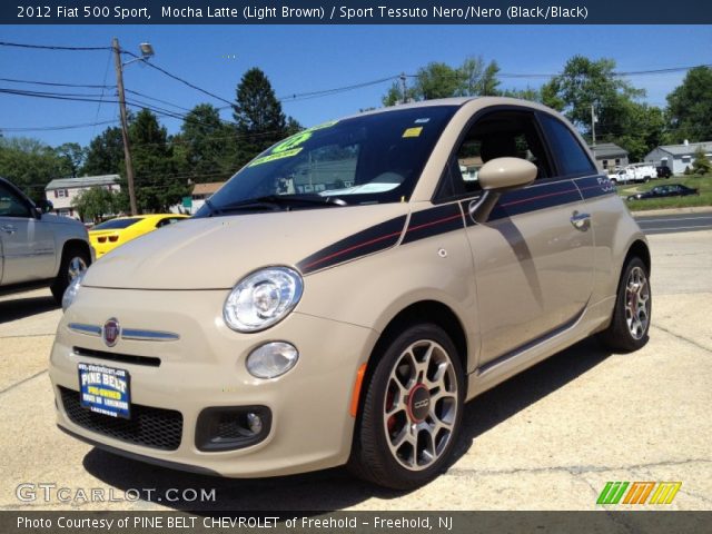 2012 Fiat 500 Sport in Mocha Latte (Light Brown)