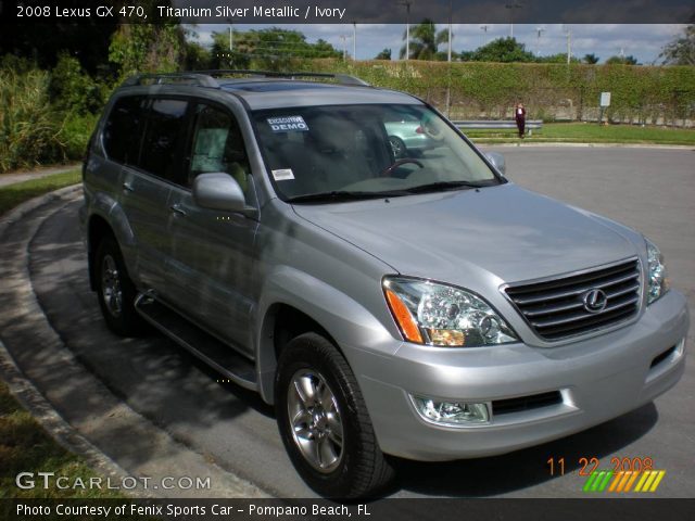 2008 Lexus GX 470 in Titanium Silver Metallic