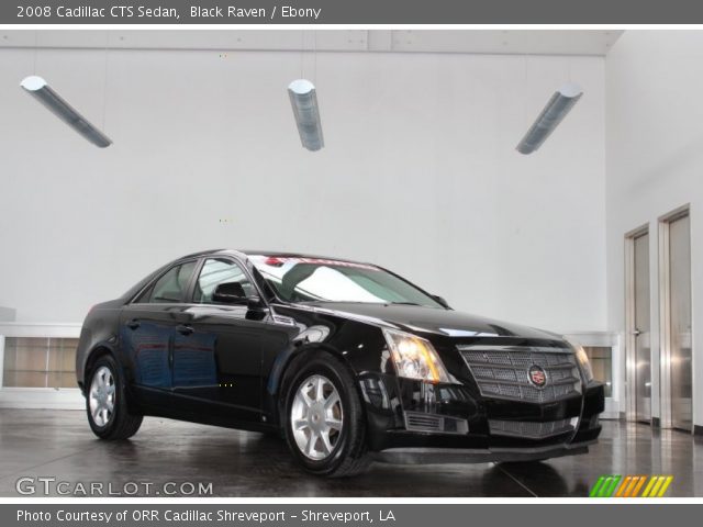 2008 Cadillac CTS Sedan in Black Raven