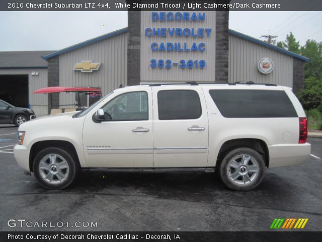 2010 Chevrolet Suburban LTZ 4x4 in White Diamond Tricoat