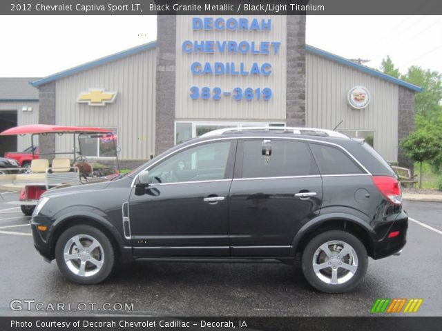 Black Granite Metallic Chevrolet Captiva Sport Lt Black Light