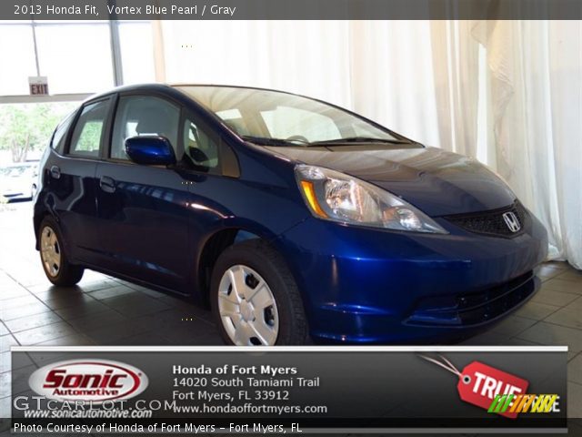 2013 Honda Fit  in Vortex Blue Pearl