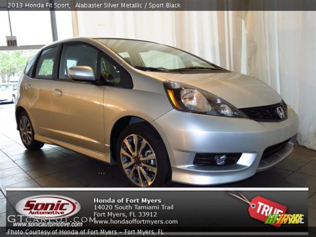 2013 Honda Fit Sport in Alabaster Silver Metallic