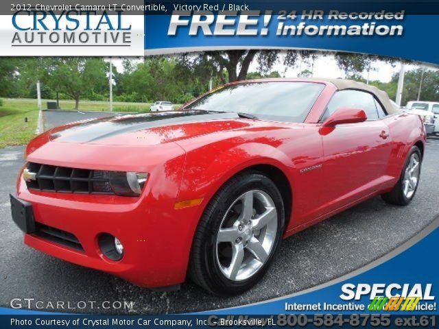 2012 Chevrolet Camaro LT Convertible in Victory Red