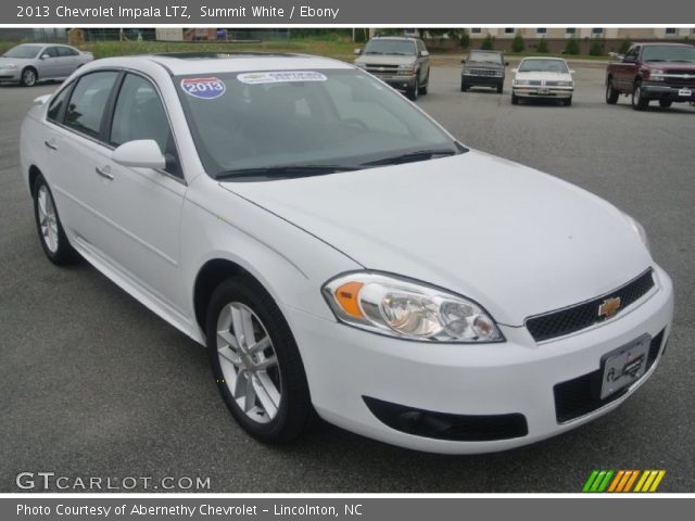 2013 Chevrolet Impala LTZ in Summit White